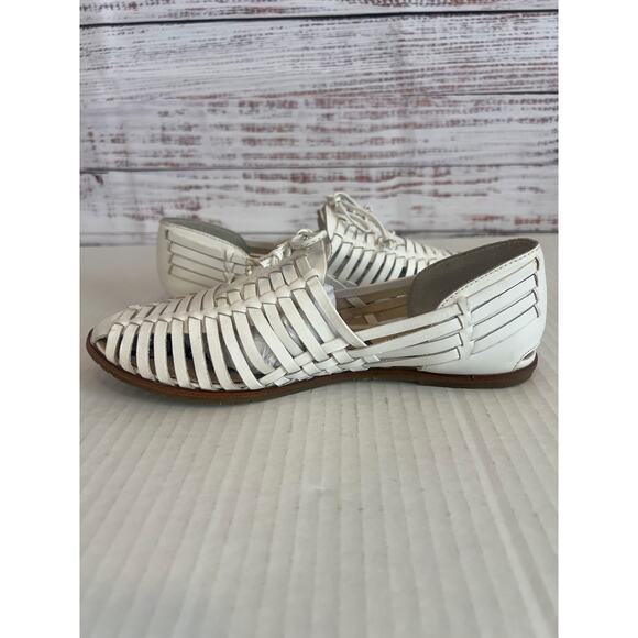 Sam Edelman Rishel woven leather flats White Size 7M - Picture 5 of 12